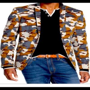 Camouflage Blazer Corduroy Men’s